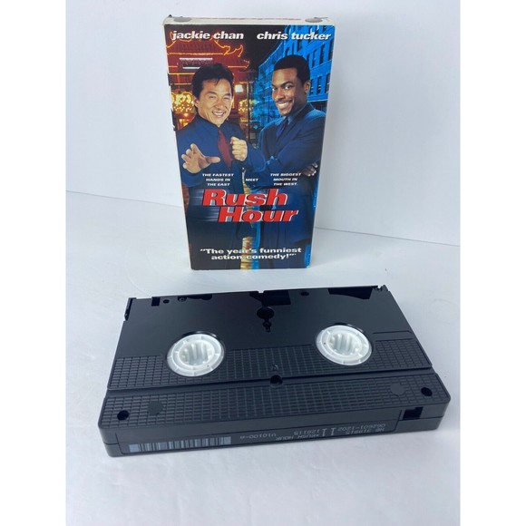 Rush Hour Jackie Chan Chris Tucker Comedy Action DRAMA VHS Video Movie - Picture 5 of 5